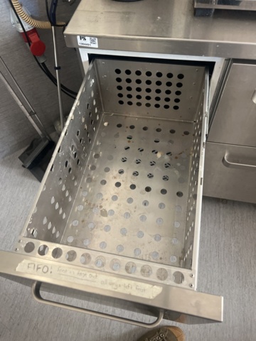 1384491-3 Kylbänk Askerlund 5 lådor