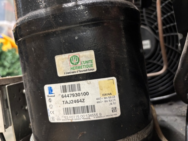 1372431-7 Frysaggregat – Tecumseh / L’Unité Hermétique