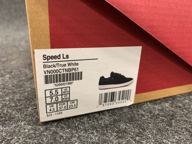 1407842-4 Skor Vans Speed Ls, Strl 37