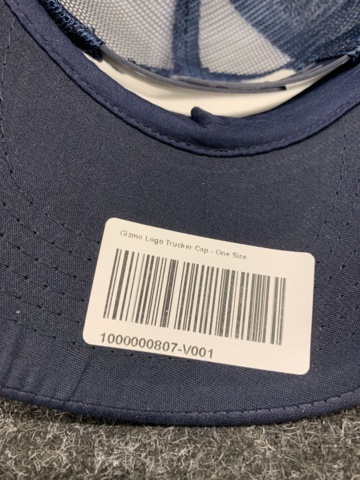 1407926-4 4 st kepsar snapback Gizmo, One Size