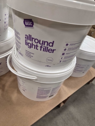 1379886-2 Spackel, 6 st - Midun Basic, allround light filler, 10 liter