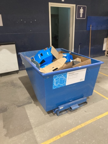 1402822-4 Tipper container/ Scrap bin