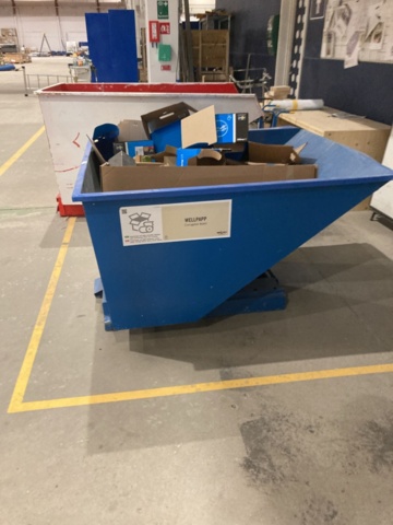 1402822-5 Tipper container/ Scrap bin