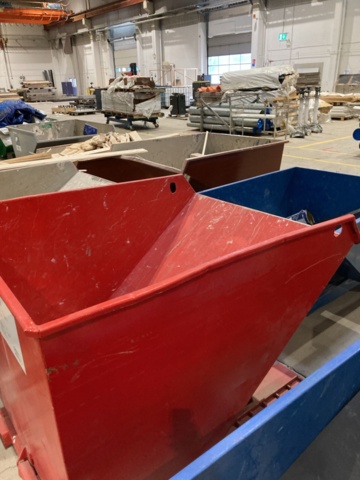 1402826-3 Tipper container/ Scrap bin