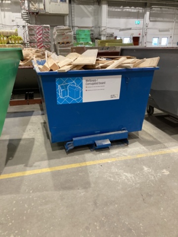 1402828-4 Tipper container/ Scrap bin