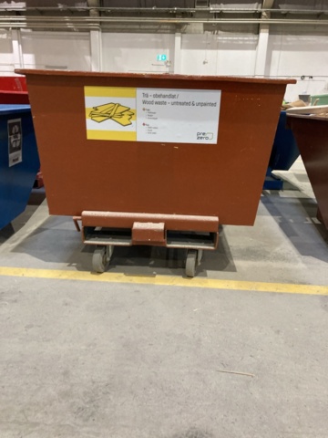 1402835-3 Tippcontainer/ Skrotbinge