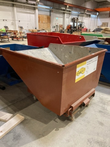 1402836-3 Tippcontainer/ Skrotbinge