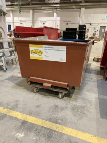 1402836-6 Tippcontainer/ Skrotbinge