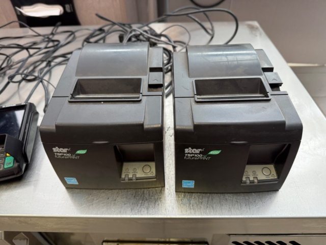 1351770-7 Kassasystem inkl, kassalåda, betalterminal, 2 st kvittoskrivare