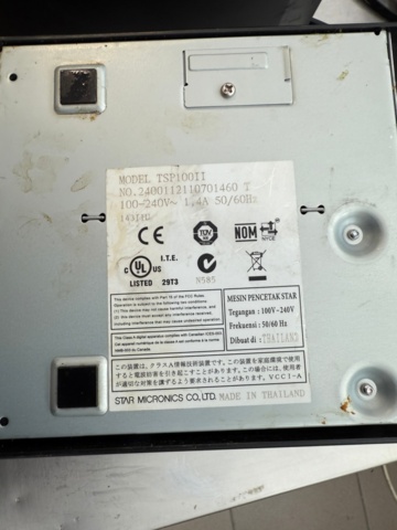 1351770-8 Kassasystem inkl, kassalåda, betalterminal, 2 st kvittoskrivare