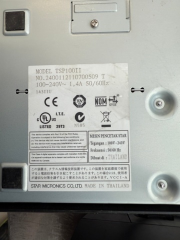 1351770-9 Kassasystem inkl, kassalåda, betalterminal, 2 st kvittoskrivare