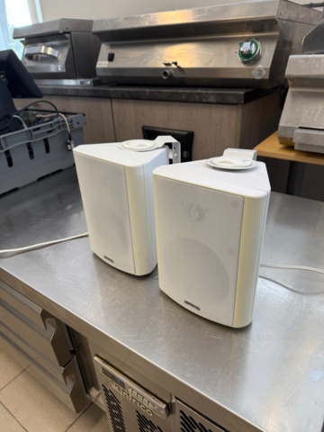 1351772-1 Power Dynamics BGO40V Högtalarset T4"100W IP56 VIT