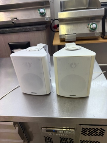 1351772-2 Power Dynamics BGO40V Högtalarset T4"100W IP56 VIT