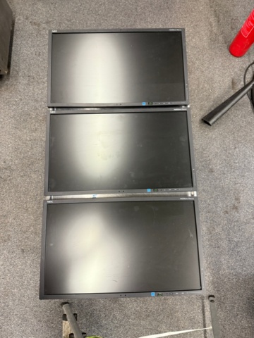 1351774-1 3 st elektroniska LCD menyskärmar Nec