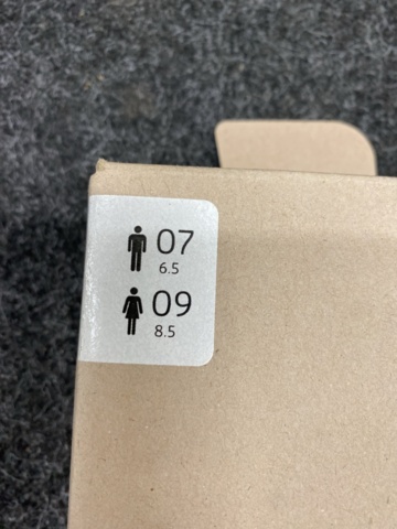 1408349-2 3 st par illäggsulor, Strl US 7