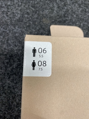 1408350-2 3 st par illäggsulor, Strl US 6