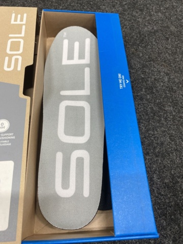 1408357-6 3 st par iläggssulor, Strl US 5 & 6