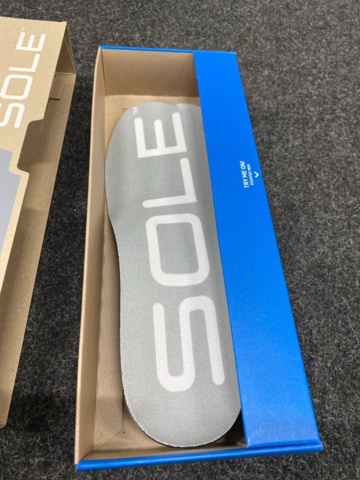 1408358-4 3 st par iläggssulor, Strl US 6