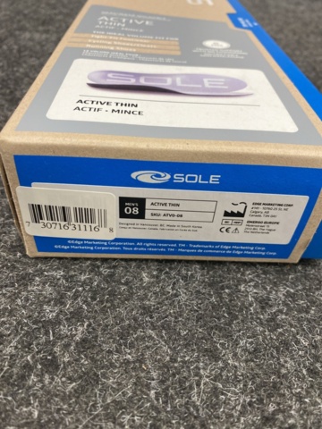 1408359-4 4 st par iläggssulor, Strl US 8