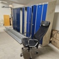 1366979-11 Diverse kontorsmöbler, säkerhetsskåp m.m.