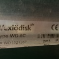 1361102-14 Diskmaskin Wexiödisk WD-6C med in- och utmatningsbänk, korgar och tillbehör