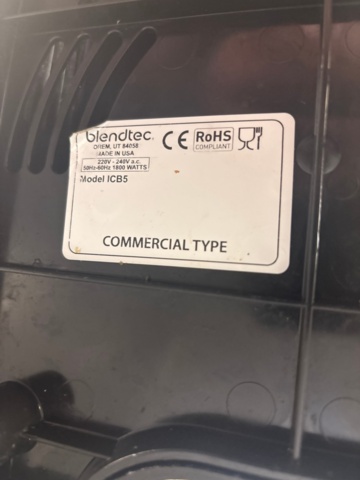 1366984-3 Blender - Blendtec Connoisseur 825 (ej komplett)