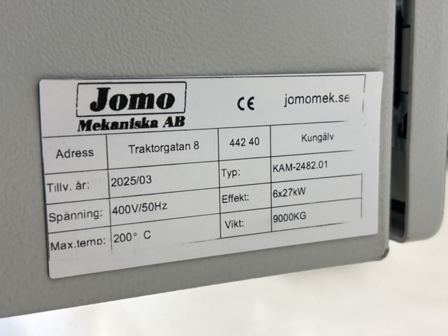 1361116-17 Kammarugn / industriugn -Jomo Mekaniska KAM-2482.01-2025