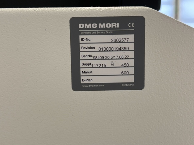 1361117-20 CNC-maskin 5-axlig - DMG Mori CMX 50 U -2023