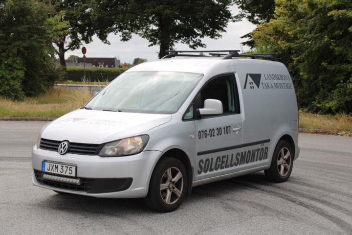 1409879-1 Volkswagen Caddy 1.6 TDI Manuell, 102hk, 2011 (rep. objekt)
