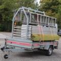 1409880-1 HAKI-aluminiumställning inkl släpvagn -2022