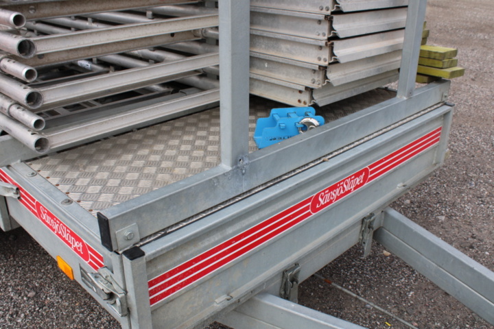 1409880-9 HAKI-aluminiumställning inkl släpvagn -2022
