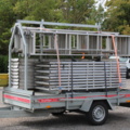 1409881-2 HAKI-aluminiumställning inkl släpvagn -2023