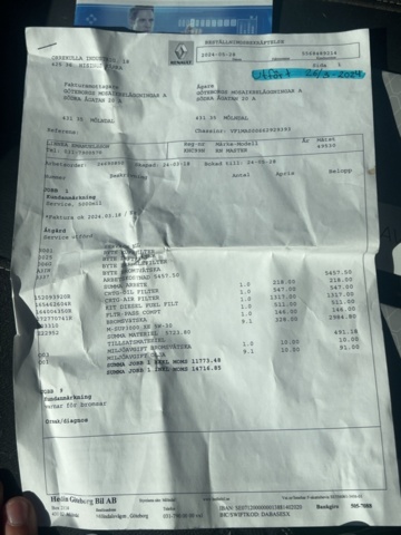 1395580-32 Skåpbil Renault Master Manuell, -2019