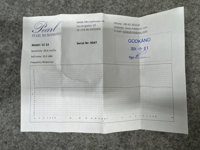 1367001-5 Kondensatormikrofon - Pearl CC22