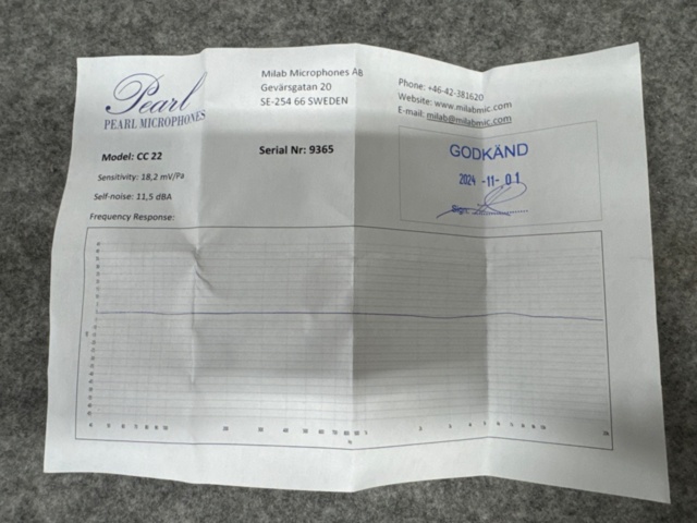 1367002-4 Kondensatormikrofon - Pearl CC22