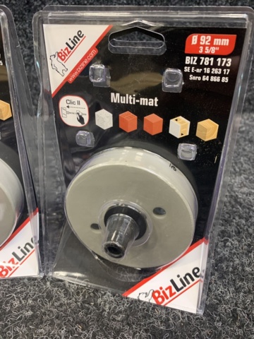 1409916-2 10 st Hålsåg BizLine, 92mm & 20mm