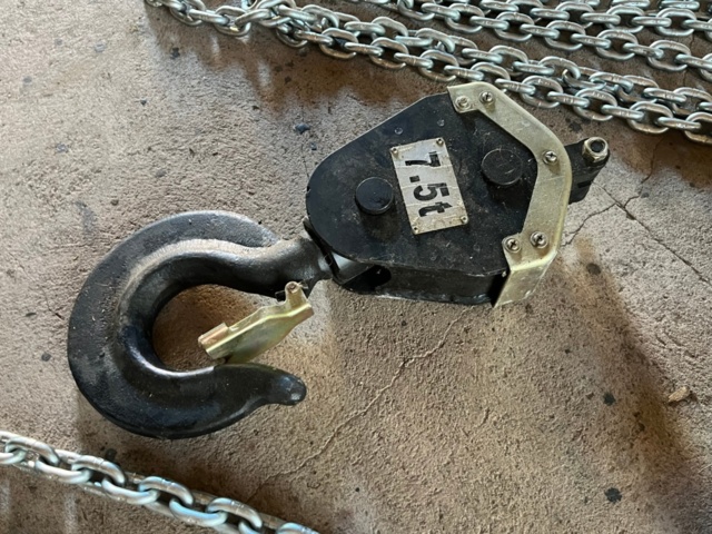 1255340-3 Kätting och 2 lyftblock