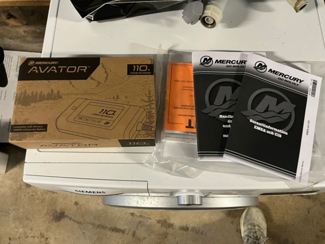 1255329-15 Båtmotor, el, Mercury Avator 7.5e