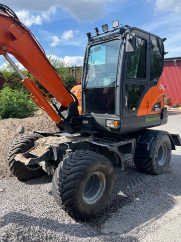 1410018-6 Hjulgrävare, Doosan DX55W med tillbehör -2015