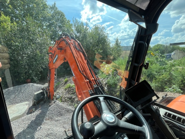 1410018-53 Hjulgrävare, Doosan DX55W med tillbehör -2015