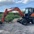 1410018-65 Hjulgrävare, Doosan DX55W med tillbehör -2015