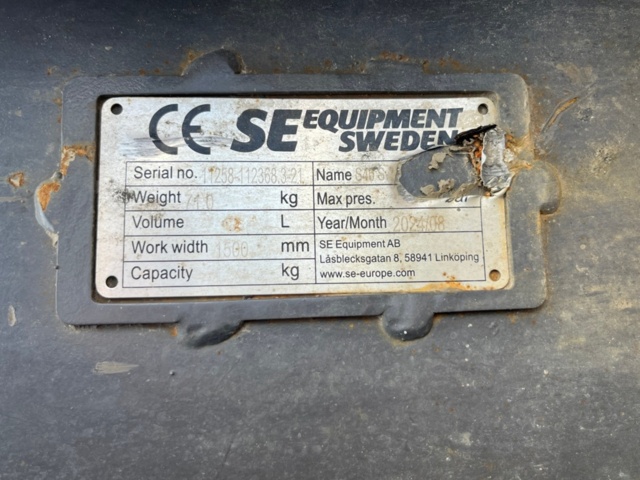 1410018-77 Hjulgrävare, Doosan DX55W med tillbehör -2015