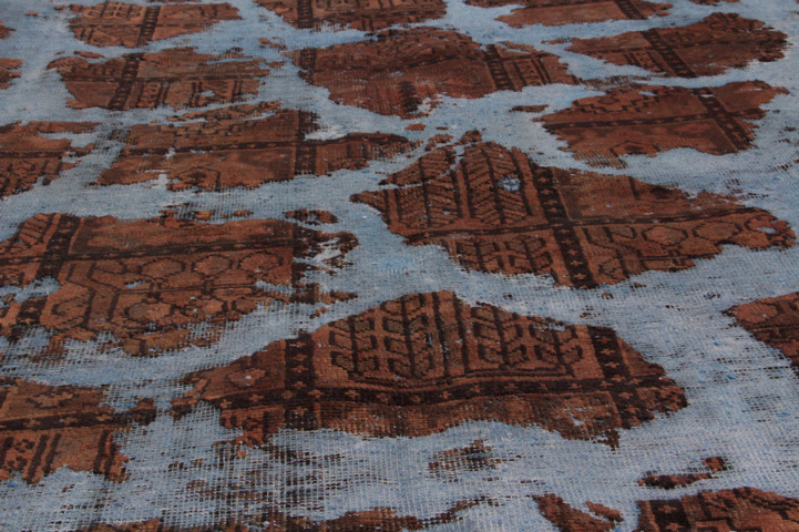 1410019-8 Handknuten orientaliskt vintagematta Tabriz 188x256cm