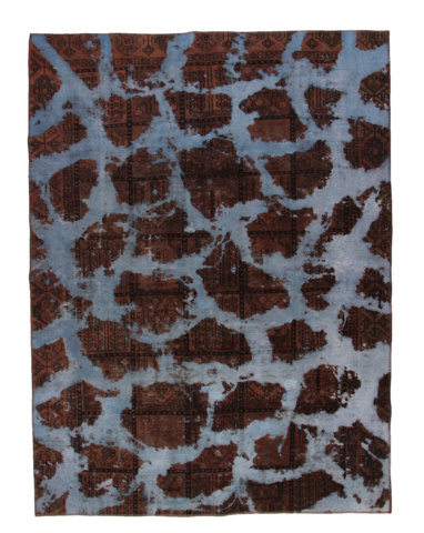 1410019-9 Handknuten orientaliskt vintagematta Tabriz 188x256cm