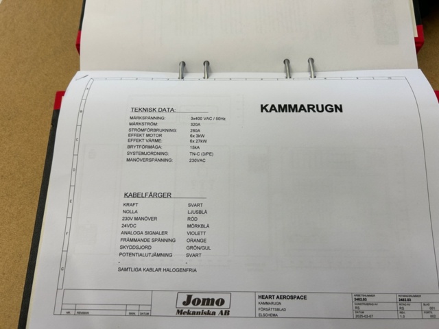 1361116-24 Kammarugn / industriugn -Jomo Mekaniska KAM-2482.01-2025