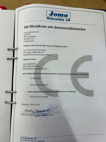 1361116-26 Kammarugn / industriugn -Jomo Mekaniska KAM-2482.01-2025