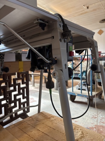 1408437-7 Handheld router with router table and accessories - Festool OF 2200 EB-Plus