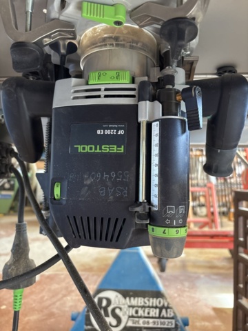 1408437-11 Handheld router with router table and accessories - Festool OF 2200 EB-Plus