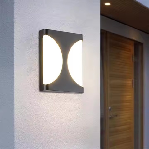 1410163-1 Vägglampor LED Aluminium Svart - Type C - Fri frakt