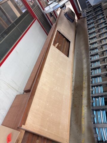 1386996-14 Parti med diverse ädelträ - bl.a. rosenträ